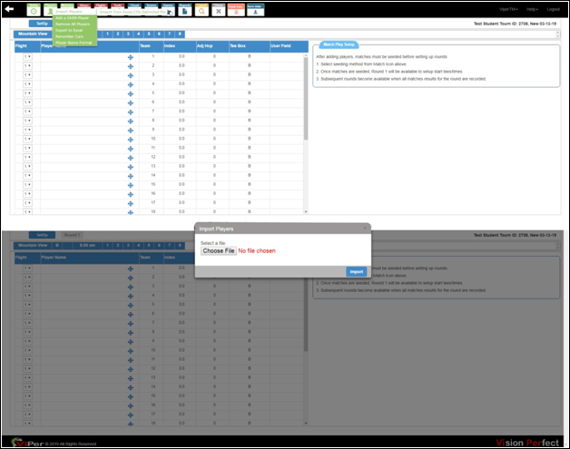 Importing from Excel